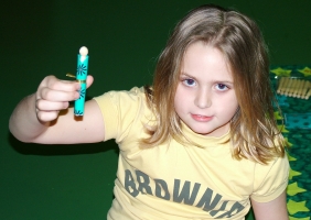 Japanese doll in the making