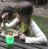 eating ice cteam