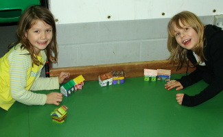 Part of our Ndebele style village