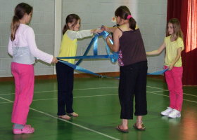 ribbon dance