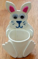 bunny egg holder