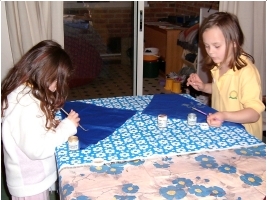 Making pirate bandana