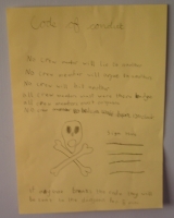 The Peg-leg pirate code
