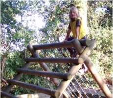 at the adventure playground