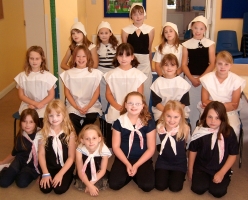 In our costumes