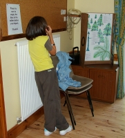playing hide and seek