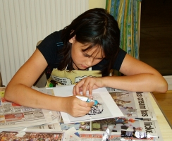 glass painting