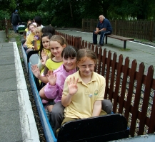 train at the park