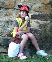 ice cream at the castle