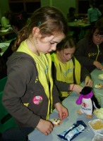 Making sugar skulls