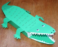 Matchbox crocodile