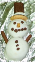 Cake snowmen