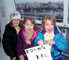 on the London Eye