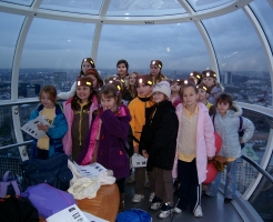 on the London Eye