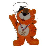 An Olympic mascot