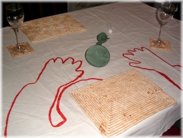 Recreation of the crime scene