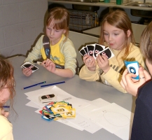 Playing Uno