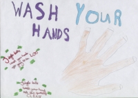 Wash your hands poster