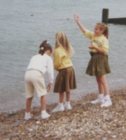 Brownies finish their walk at Whistable