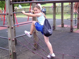 On the adventure playground