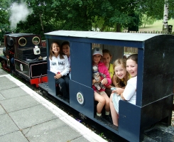 train at the park