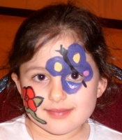 Butterfly Face Painting