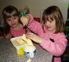 making st lucia biscuits